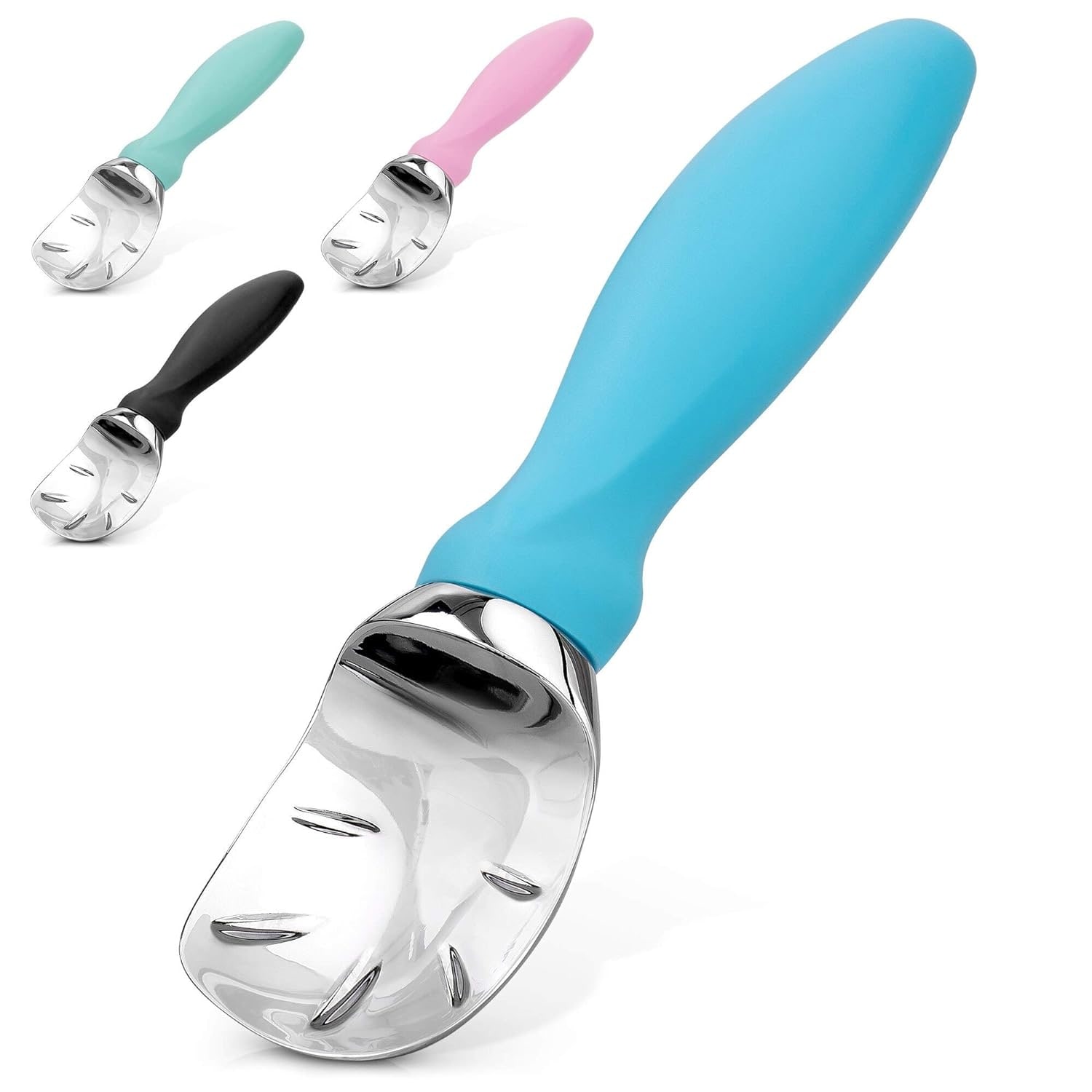 Zulay Kitchen Milk Boss Double Grip Milk Frother Handheld - Teal