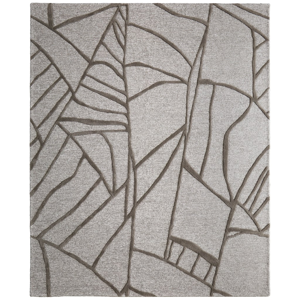 Grand Bazaar Wallace Hand Tufted Abstract Transitional Area Rug