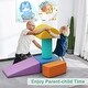 preview thumbnail 10 of 30, Foam Climbing Blocks Toddlers 5 Pieces Baby Activity Play Set Indoor