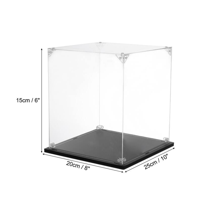 Acrylic Display Case, for Displaying Collectibles, Dolls, Model Car - 8"x10"x6"