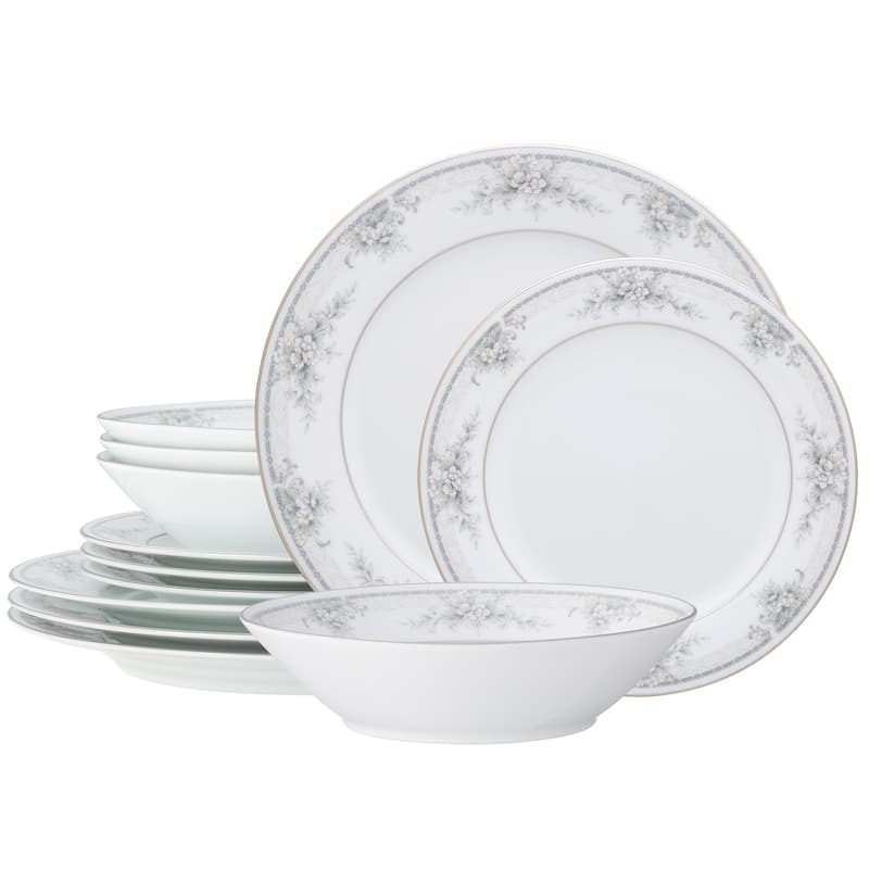 Noritake Sweet Leilani 12-Piece Dinnerware Set, Service For 4