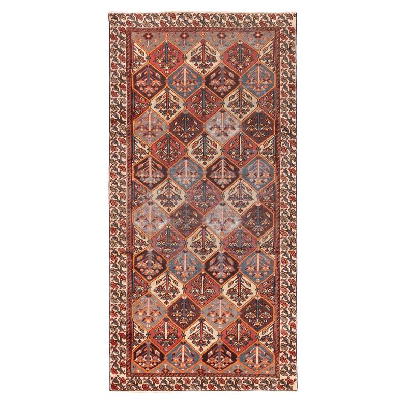 ECARPETGALLERY Hand-knotted Konya Anatolian Red Wool Rug - 4'9 x 9'10