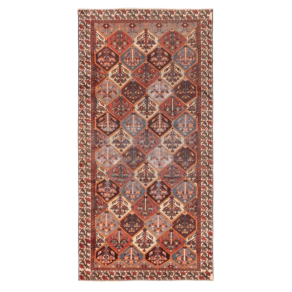 ECARPETGALLERY Hand-knotted Konya Anatolian Red Wool Rug - 4'9 x 9'10
