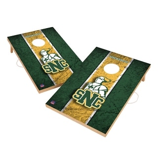Vintage St. Norbert College Green Knights Regulation 2x4 Cornhole Set