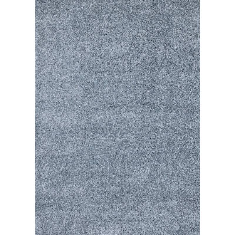 Brooklyn Collection - Blue Shag Indoor Rug