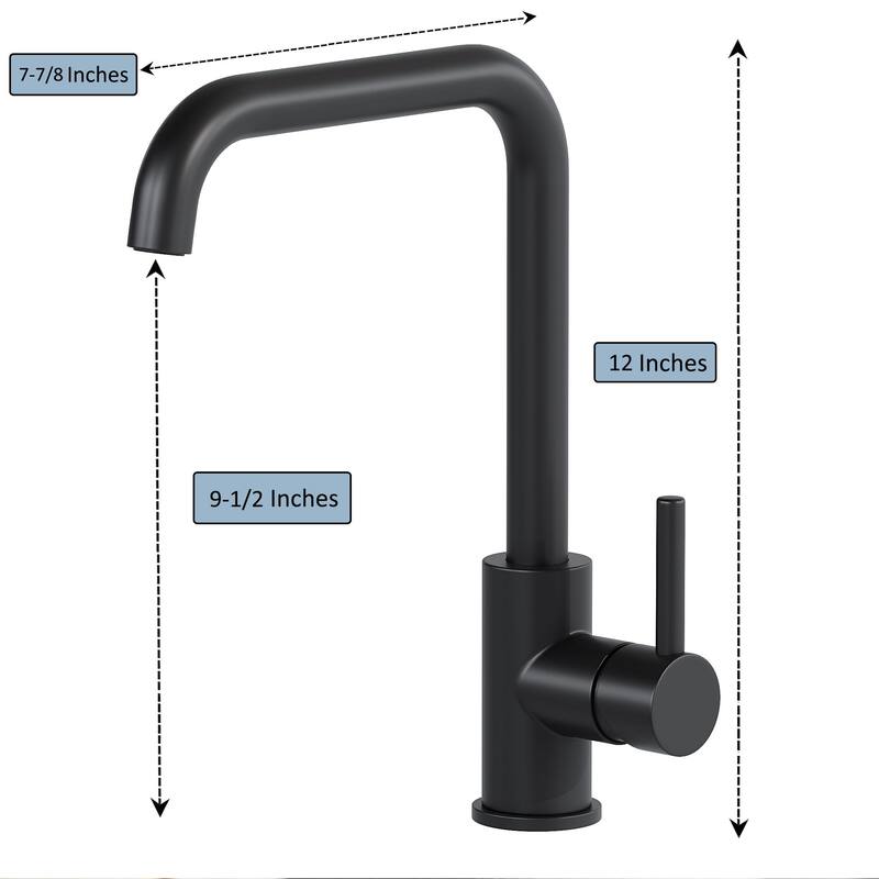 Dowell Series 8002/008 Single Handle Kitchen Faucet