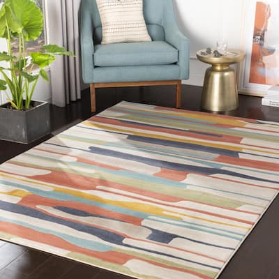 Livabliss City Mid-Century Abstract Area Rug