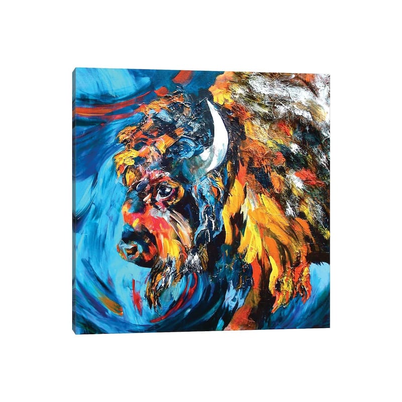 iCanvas "Buffalo" by Lindsey Dahl Canvas Print