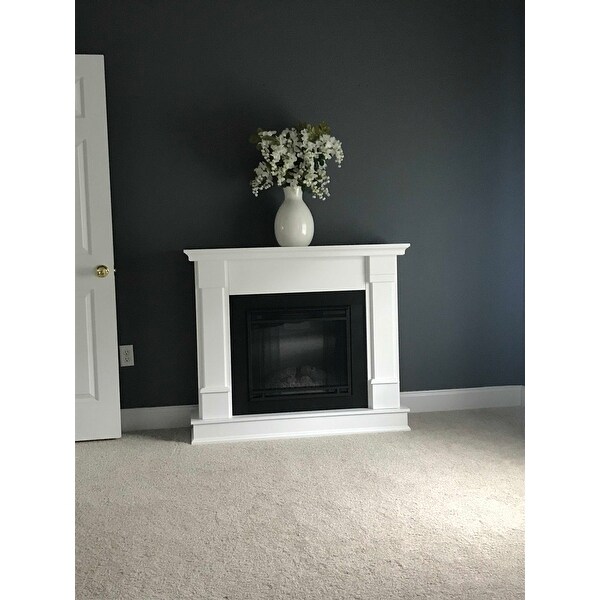 Top Product Reviews For Silverton Electric Fireplace White By Real