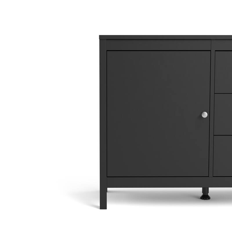Porch & Den Madrid 2-Door Sideboard with 3-Drawers