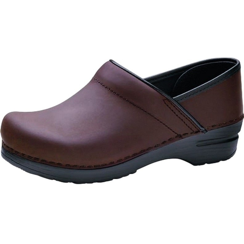 brown dansko clogs