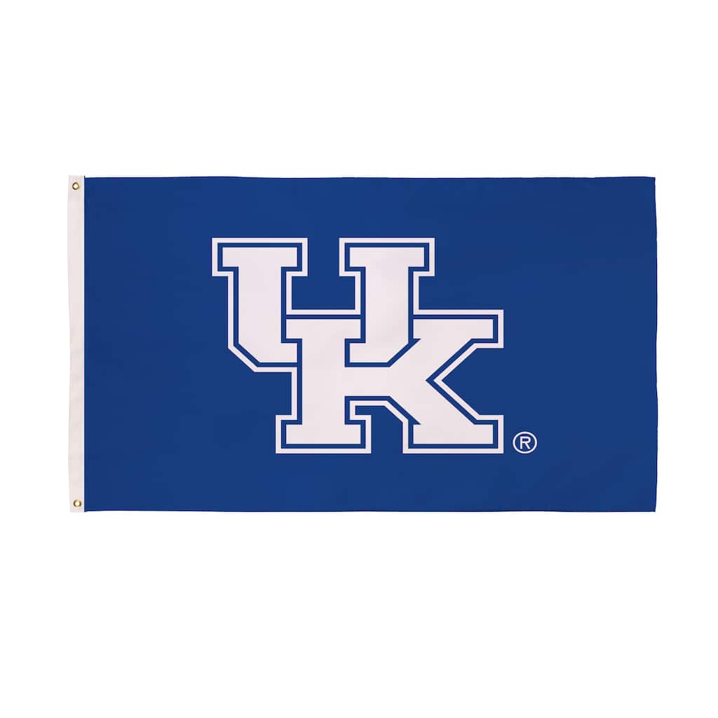 University of Kentucky Single Sided Flag w/ 2 Grommets, 3'x5'
