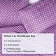 preview thumbnail 67 of 75, Superior Cotton Blend Polka Dot Bed Sheet Set