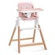 preview thumbnail 1 of 16, Evolur Tiny Throne 2 in 1 Highchair Grapefruit Pink
