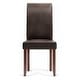 preview thumbnail 54 of 111, WYNDENHALL Normandy Transitional Parson Dining Chair (Set of 2) - 18.1"w x 18.5" d x 39.4" h