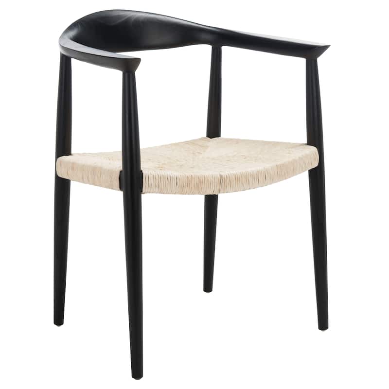 SAFAVIEH Besse Foc Twist Accent Chair - 24.8" W x 18.9" L x 30.7" H - 25Wx19Dx31H