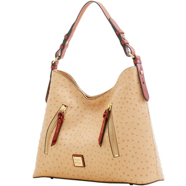 dooney ostrich hobo
