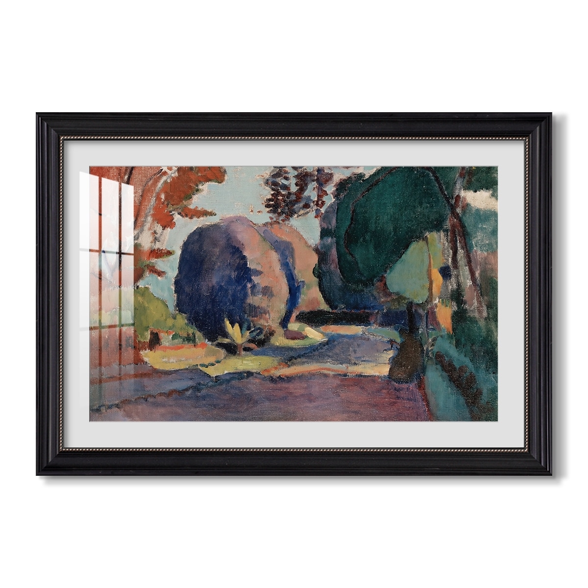 The Luxembourg Gardens 1901-Henri Matisse-Custom Framed Print