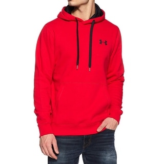 mens red under armour hoodie