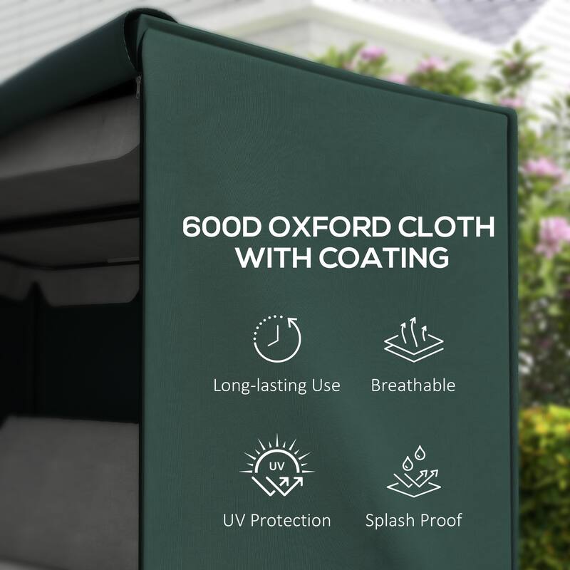 Outsunny Large Outdoor Swing Chair Cover for your Garden & Patio Furniture, Protects Against the Wind, UV Rays, & Water