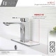 preview thumbnail 20 of 33, Stylish Single-Hole Bathroom Faucet Plate A-801