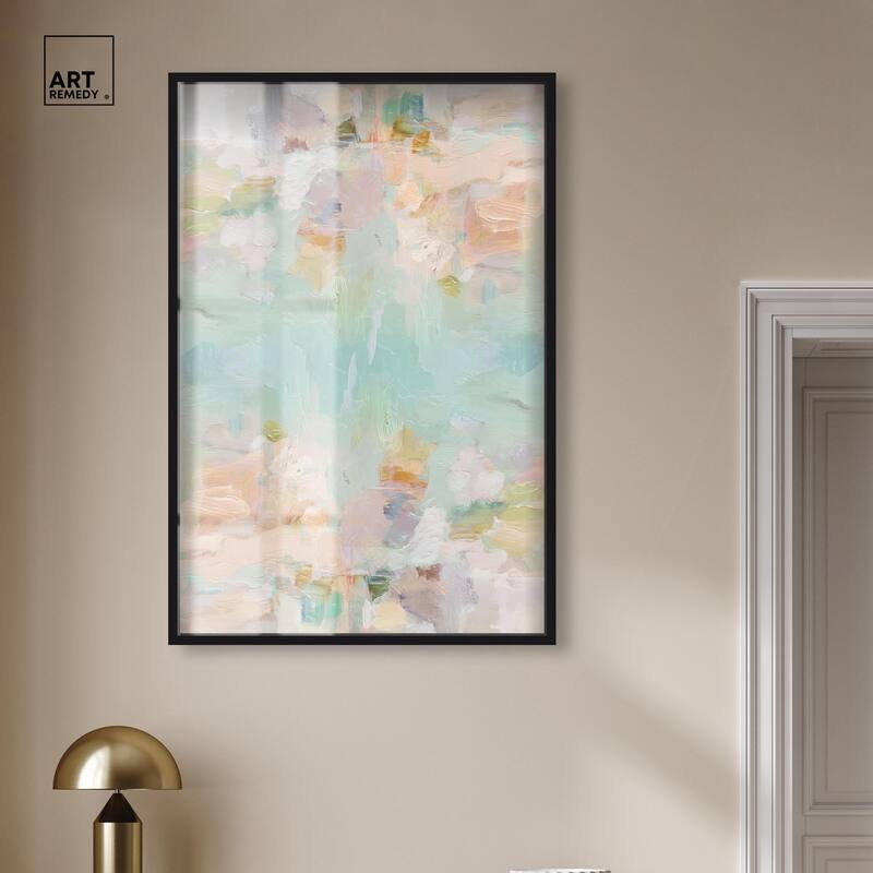 Expressive Swirls Shadowbox by Art Remedy
