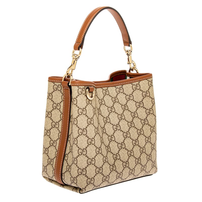 Gucci GG Emblem Small Bucket Bag