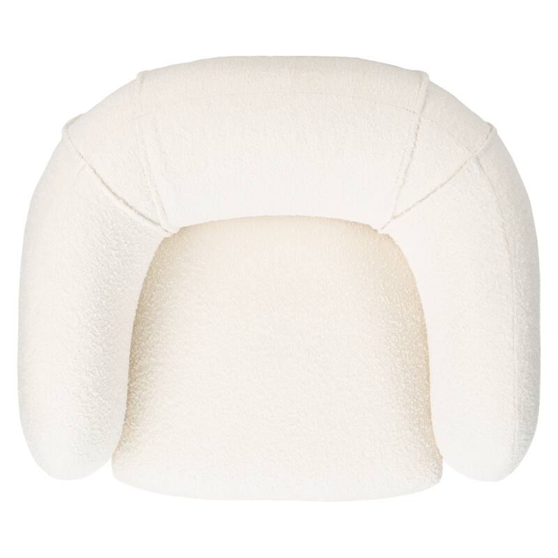 SAFAVIEH Couture Griseldis Stone Polyester Blend Accent Chair - 33" W x 30" D x 29" H - 33Wx30Dx29H