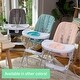 preview thumbnail 6 of 12, Compact Folding High Chair, Food-Grade Safe Plate, Safety Harness, for Ages 6 Months and Up, Unisex