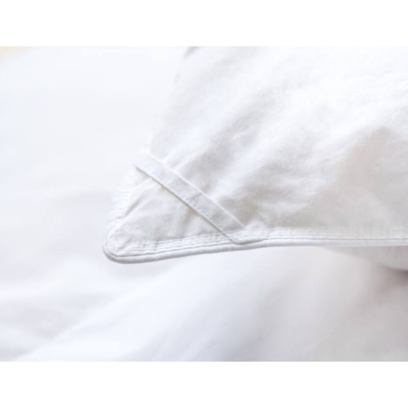 Highland Feather 600 Loft White Down Limoges Duvet/Comforter Summer/ All Season Fill 289TC Casing with Corner Ties