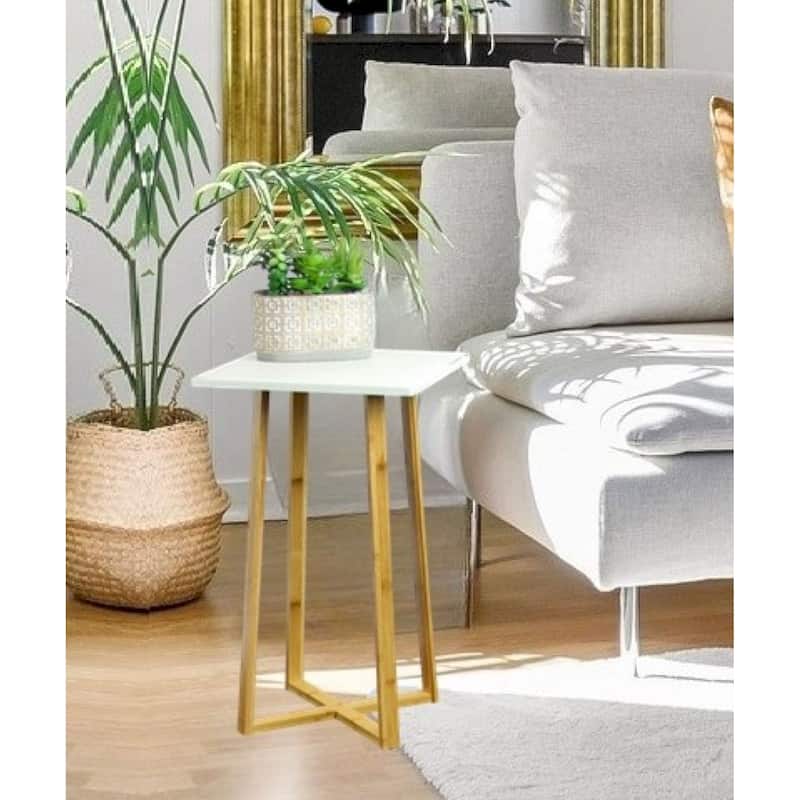 Solid Bamboo Frame Plant Table
