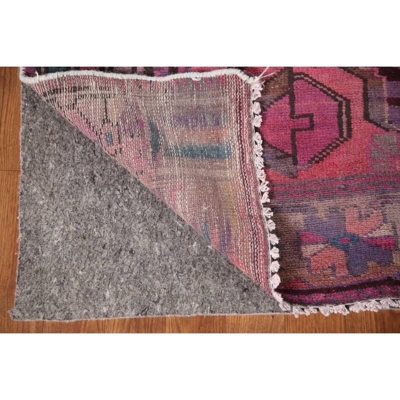 Over-Dyed Bakhtiari Persian Vintage Area Rug Hand-Knotted Wool Carpet - 6'2"x 9'5"