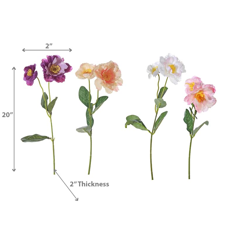 Wind Flower Pick - Set of 4