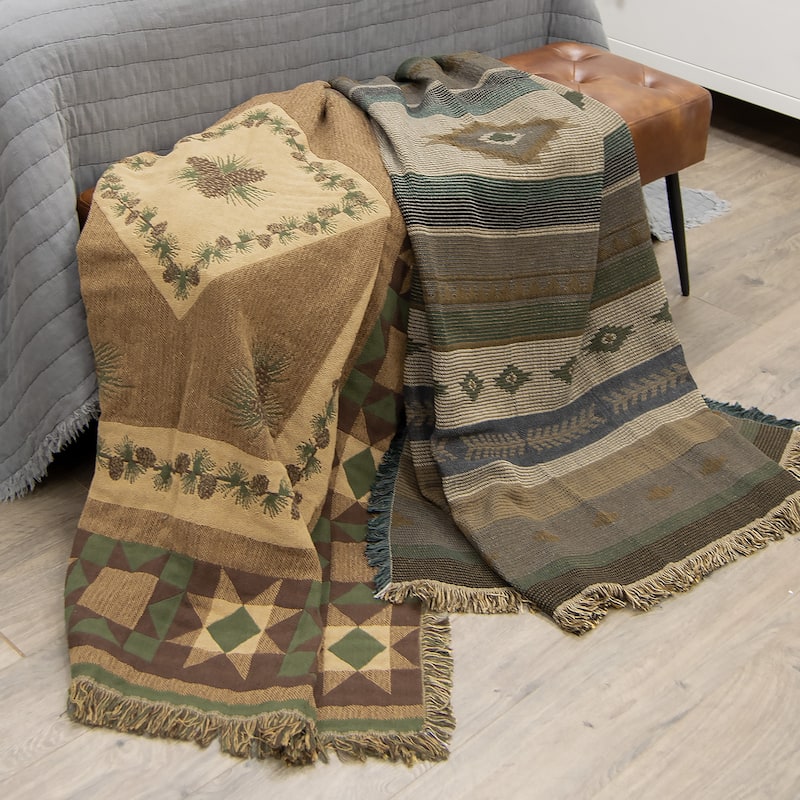 Donna Sharp Matelasse Throw Blanket