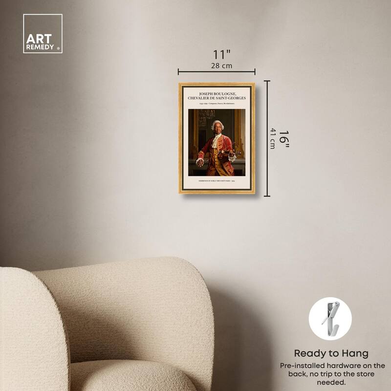Noble Virtuosity Canvas by Art Remedy