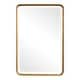 preview thumbnail 2 of 5, Uttermost Crofton 30" X 20" Rectangular Deep Frame Gold Vanity