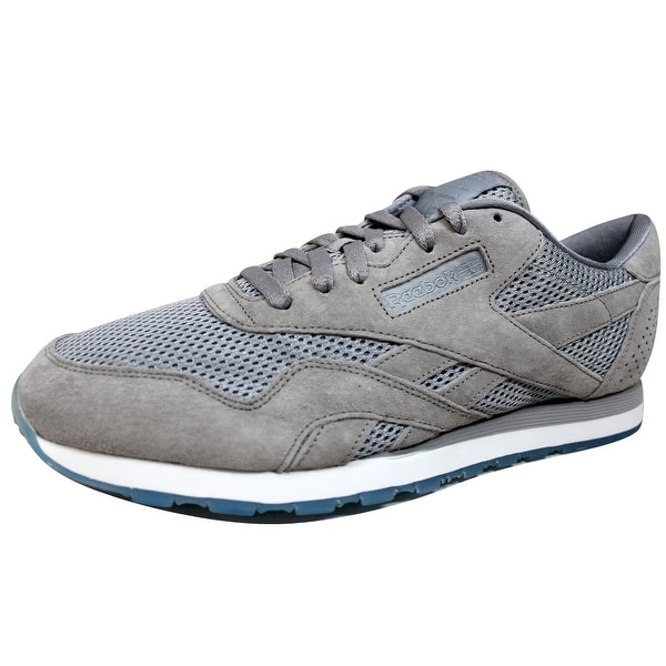 reebok classic nylon mens grey
