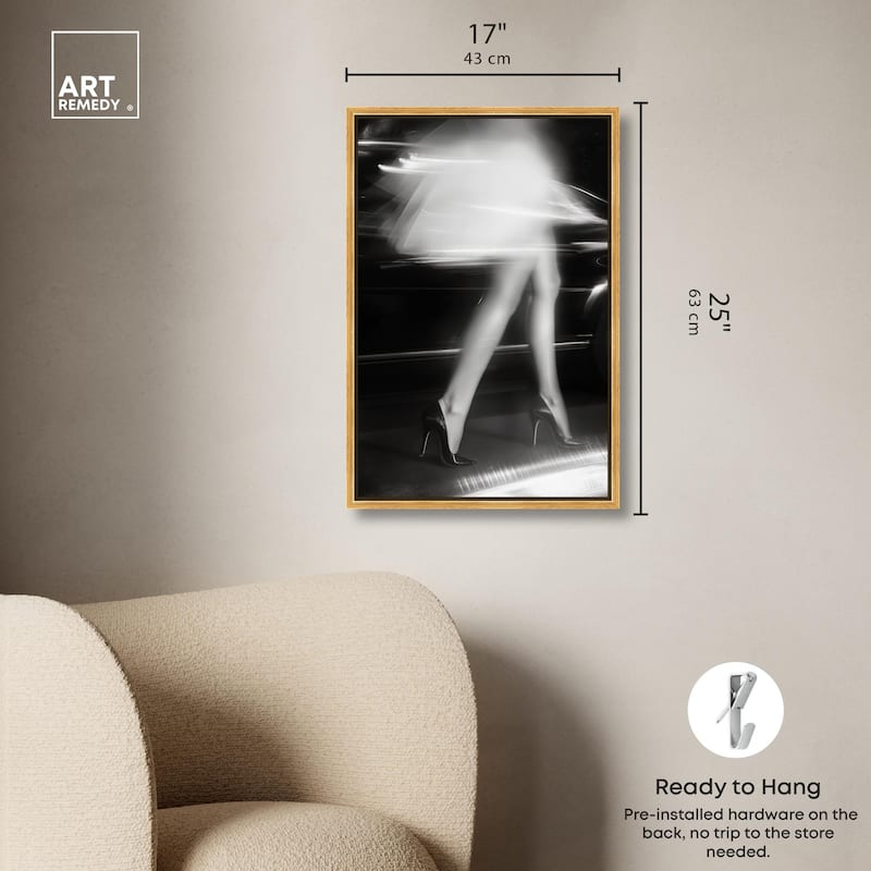 City Light's Dancer Canvas by Art Remedy