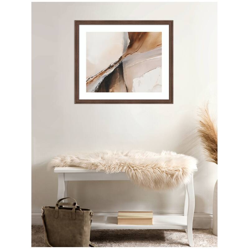 Kate and Laurel Element II by Amy Lighthall Framed Wall Art Print