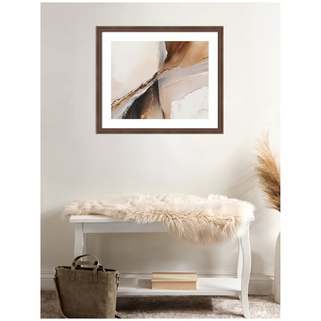Kate and Laurel Element II by Amy Lighthall Framed Wall Art Print