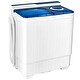 preview thumbnail 1 of 18, Costway 26lbs Portable Semi-automatic Washing Machine W/Built-in Drain - See Details Blue