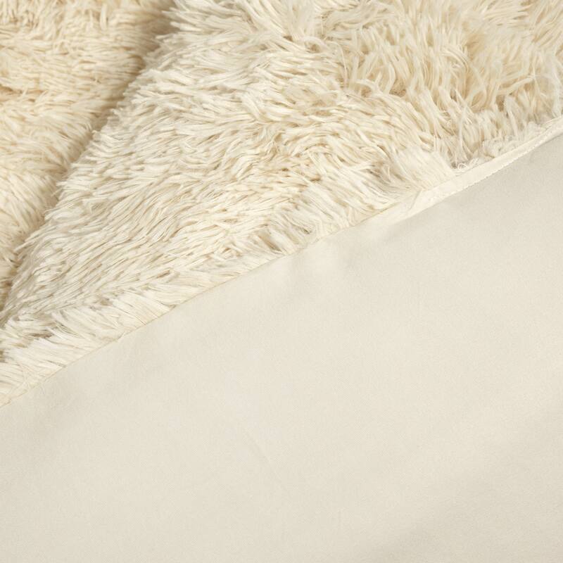 Lush Decor Emma Faux Fur Comforter Set