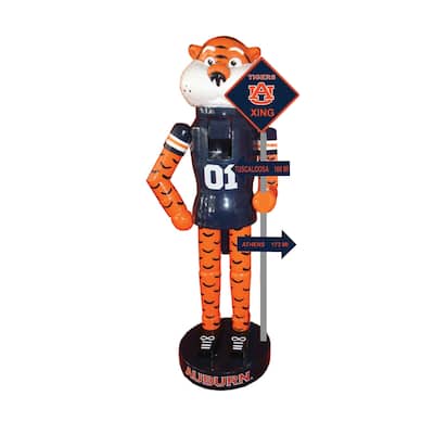 12 inch Auburn Rivalry Nutcracker - orange