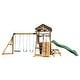 preview thumbnail 2 of 36, Backyard Discovery Endeavor II Cedar Wood Swing Set, Slide, Play Deck