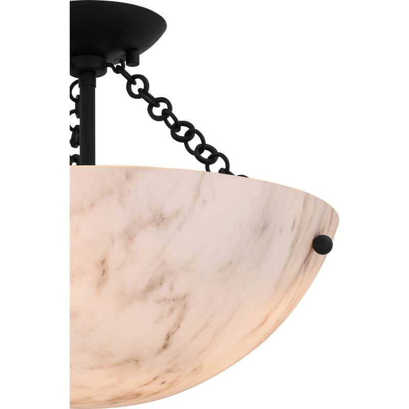 Quoizel Semi-Flush Mount 3-Light Semi-Flush Mount