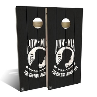POW MIA Outdoor Cornhole Board Set