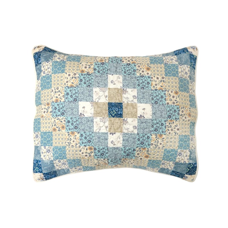 Donna Sharp Blue Diamond Polyester Quilt Collection