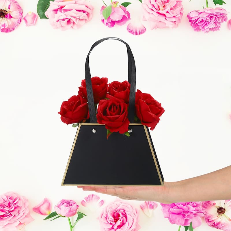 Flower Gift Box, 12 Pcs Paper Flower Gift Bags