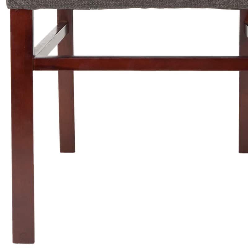 SAFAVIEH Kandi Parsons Stripe Linen Dining Chairs (Pack Of 2) - 18.5" x 23.8" x 39.4" - 19"W x 24"D x 39"H