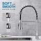 preview thumbnail 12 of 14, DORNBERG Spring Pull Down Kitchen Sink Faucet with Deck Plate